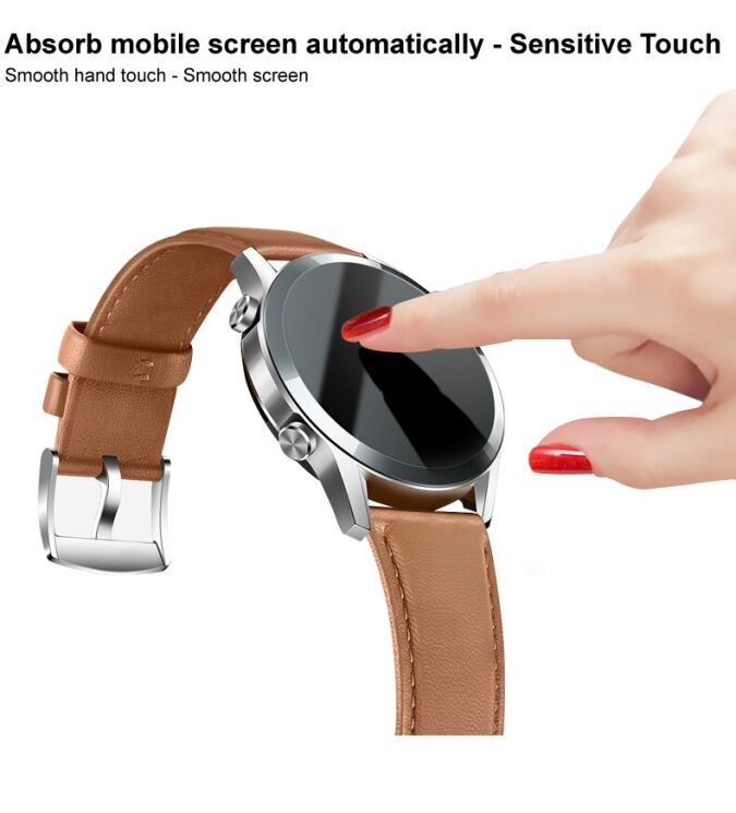 Защитная пленка IMAK Watch Film для Samsung Galaxy Watch 4 (44mm) - Black: фото 10 из 12