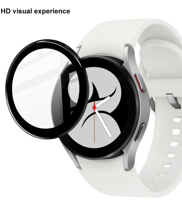 Защитная пленка IMAK Watch Film для Samsung Galaxy Watch 4 (44mm) - Black: фото 9 из 12