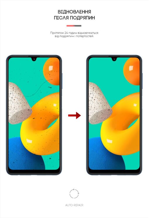 Захисна плівка на екран ArmorStandart Matte для Samsung Galaxy M32 (M325): фото 3 з 4