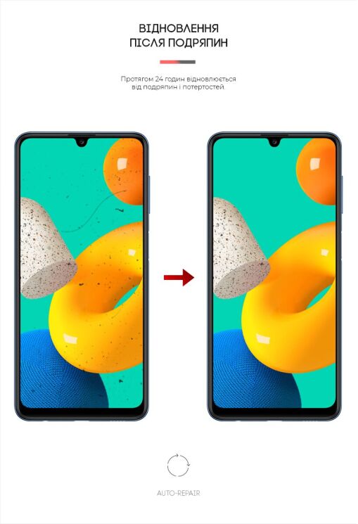 Защитная пленка на экран ArmorStandart Matte для Samsung Galaxy M32 (M325): фото 3 из 4