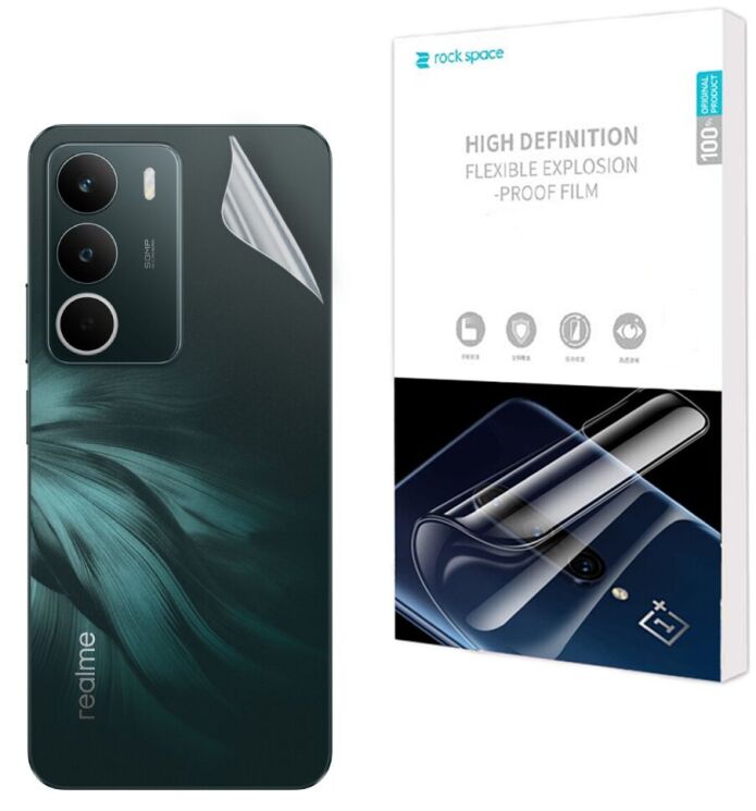 Захисна плівка на задню панель RockSpace Explosion-Proof SuperClear для Realme C71: фото 1 з 1