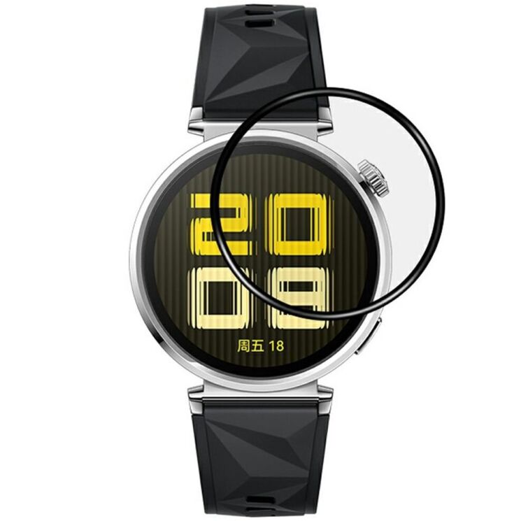 Захисна плівка RURIHAI 3D Curved Film для Huawei Watch GT 5 (41mm) - Black: фото 1 з 5