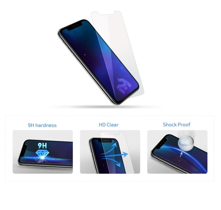 Защитное стекло 2E Clear Glass для Samsung Galaxy J2 Core: фото 5 из 6