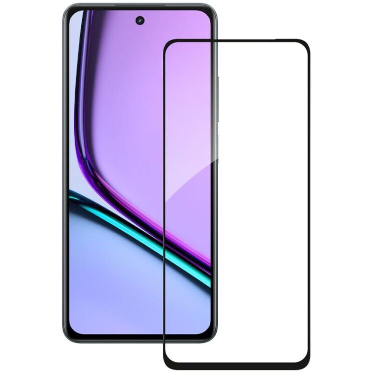 Захисне скло ACCLAB Full Glue для Realme C71 - Black: фото 2 з 7