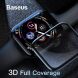 Захисне скло Baseus Full-Screen для Apple Watch 40 mm / SE 40 mm - Black (251830B). Фото 8 з 10