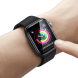 Захисне скло Baseus Full-Screen для Apple Watch 40 mm / SE 40 mm - Black (251830B). Фото 4 з 10