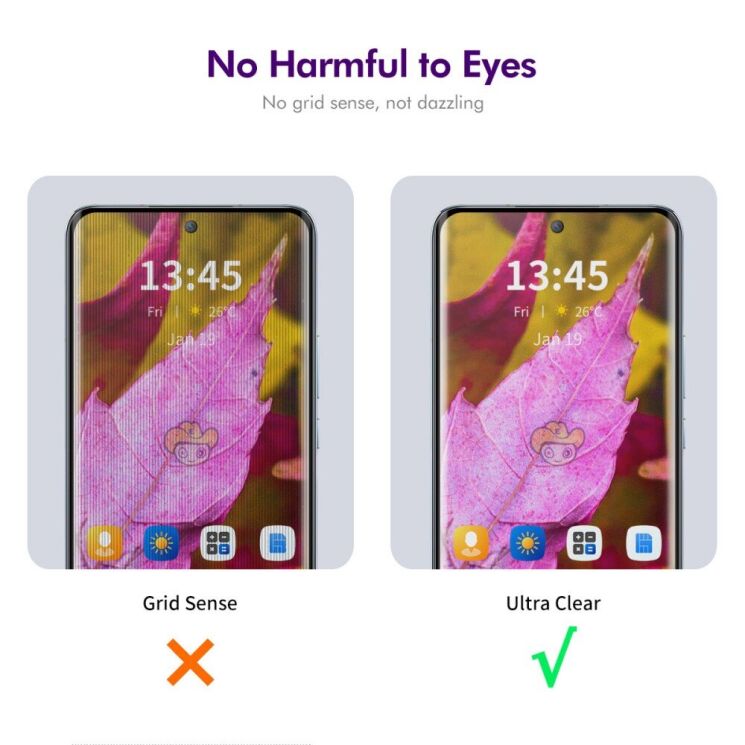 Захисне скло ENKAY 3D Privacy Side Glue для Motorola Edge 50 Fusion / Moto G85 - Black: фото 6 з 10