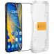 Защитное стекло ENKAY Easy Install Full Glue для TECNO Spark 30C - Black (361704B). Фото 1 из 9
