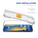 Защитное стекло ENKAY Easy Install Full Glue для TECNO Spark 30C - Black (361704B). Фото 2 из 9