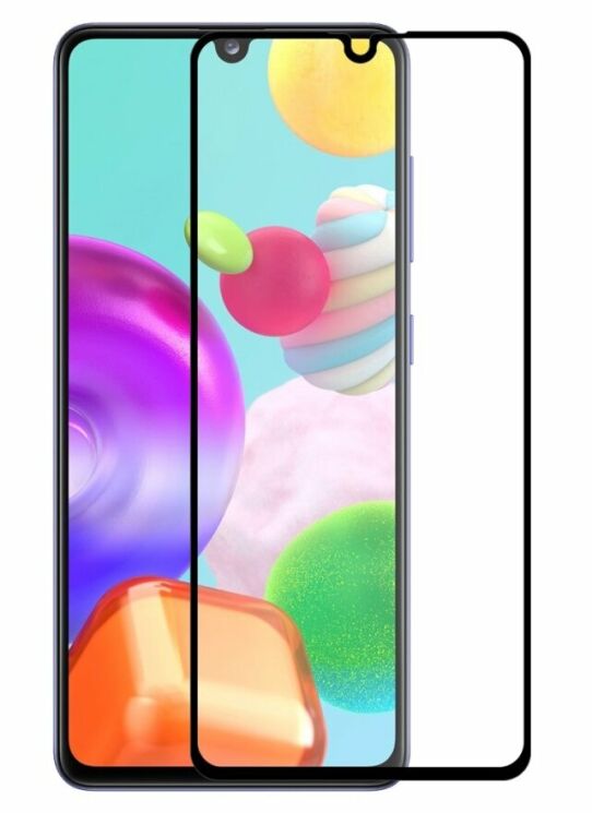 Защитное стекло HAT PRINCE Full Glue Cover для Samsung Galaxy A41 (A415) - Black: фото 1 из 11