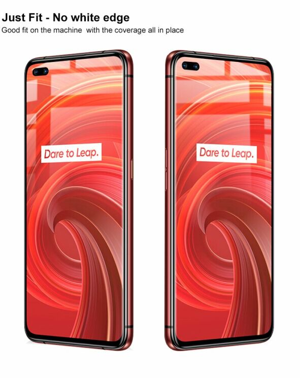 Защитное стекло IMAK 5D Pro+ Full Glue для Realme X50 Pro - Black: фото 7 из 14