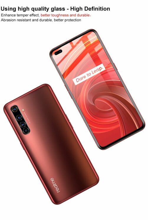 Защитное стекло IMAK 5D Pro+ Full Glue для Realme X50 Pro - Black: фото 11 из 14