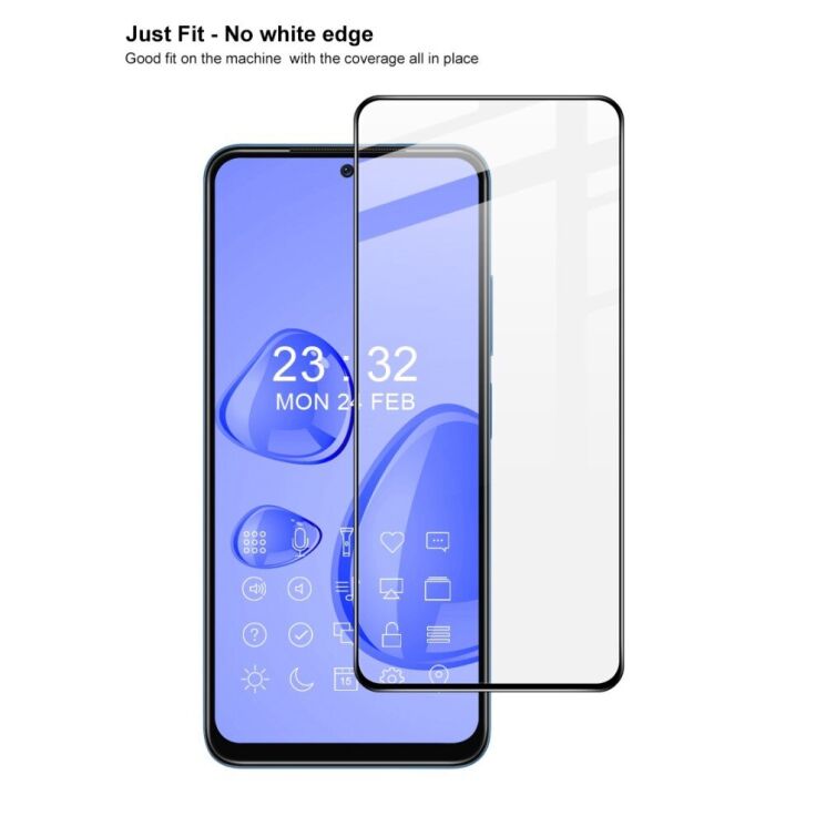 Защитное стекло IMAK 5D Pro+ Full Glue для Xiaomi Redmi Note 11 Pro Global (4G/5G) / 11E Pro / 12 Pro - Black: фото 5 из 9