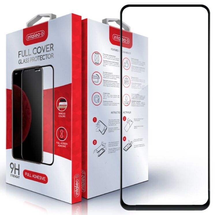 Защитное стекло Intaleo Full Glue для Xiaomi Redmi 13 - Black: фото 1 из 9