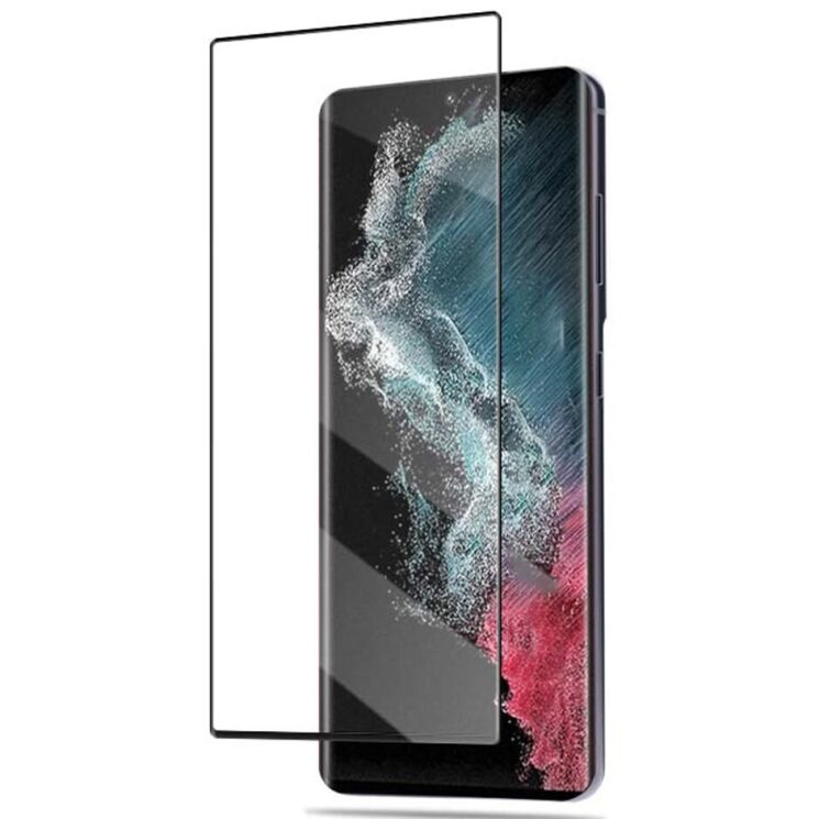 Захисне скло MOCOLO 3D Full Glue для Samsung Galaxy S23 Ultra - Black: фото 2 з 6