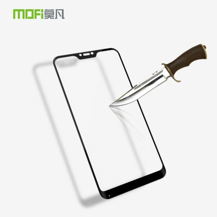 Захисне скло MOFI 3D Curved Edge для Xiaomi Redmi 6 Pro / Mi A2 Lite - Black: фото 2 з 10