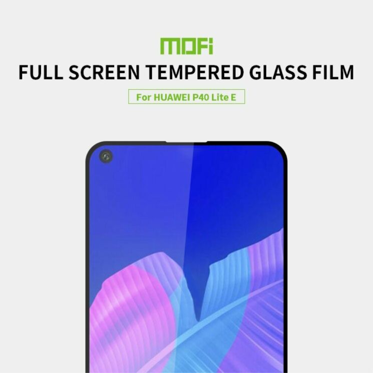 Защитное стекло MOFI Full Glue Protect для Huawei P40 Lite E - Black: фото 6 из 15