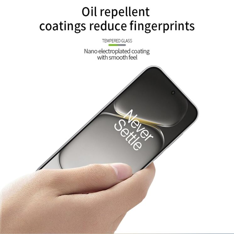 Защитное стекло MOFI Full Glue Protect для OnePlus Nord CE6 / Nord 6 - Black: фото 5 из 9