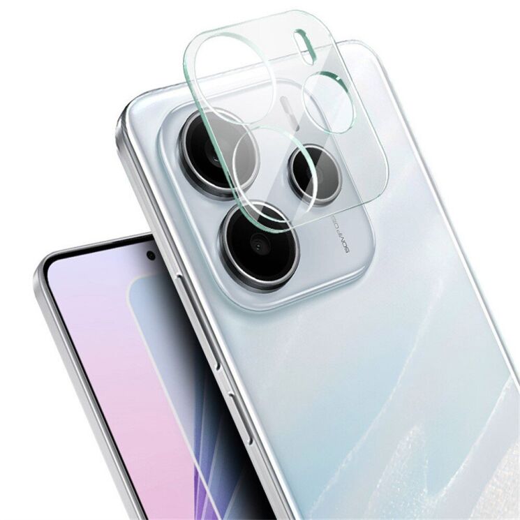 Защитное стекло на камеру IMAK Camera Lens Protector для Xiaomi Redmi Note 14 5G: фото 2 из 4