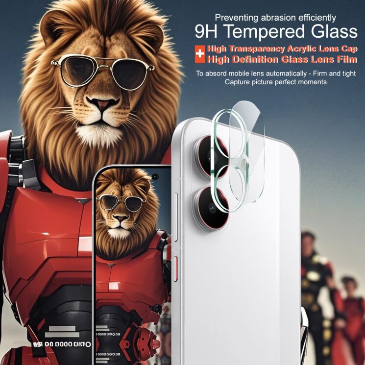 Захисне скло на камеру IMAK Integrated Lens Protector для Xiaomi Poco X8 Pro: фото 3 з 6