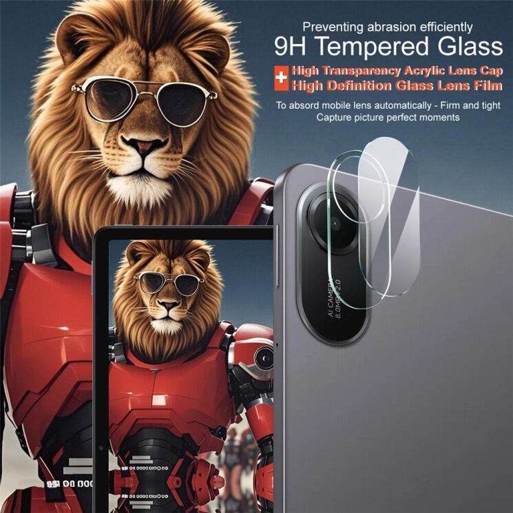 Защитное стекло на камеру IMAK Integrated Lens Protector для Xiaomi Redmi Pad 2: фото 3 из 6