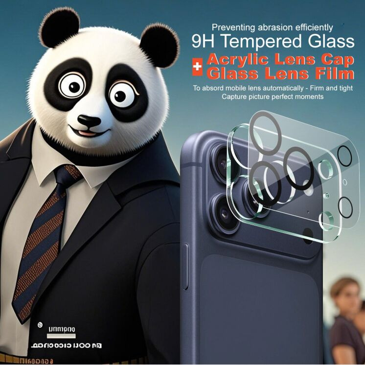 Захисне скло на камеру IMAK Lens Protector для iPhone 18 Pro Max: фото 4 з 8