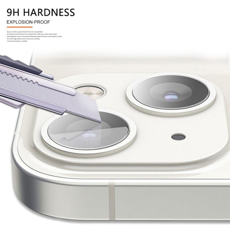 Защитное стекло на камеру MOCOLO Lens Protector для Apple iPhone 13: фото 7 из 9