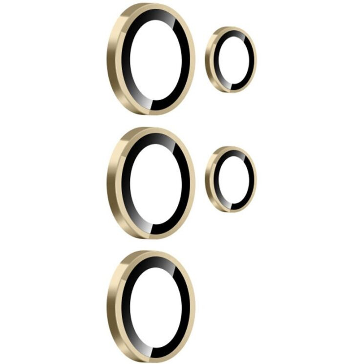 Защитное стекло на камеру RURIHAI Lens Protector для Samsung Galaxy S26 Ultra (S948) - Gold: фото 3 из 6