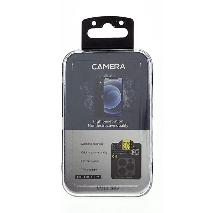 Защитное стекло на заднюю камеру Deexe Black Camera Lens для Samsung Galaxy A33 (A336): фото 3 из 7