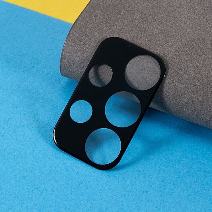 Защитное стекло на заднюю камеру Deexe Black Camera Lens для Samsung Galaxy A33 (A336): фото 4 из 7