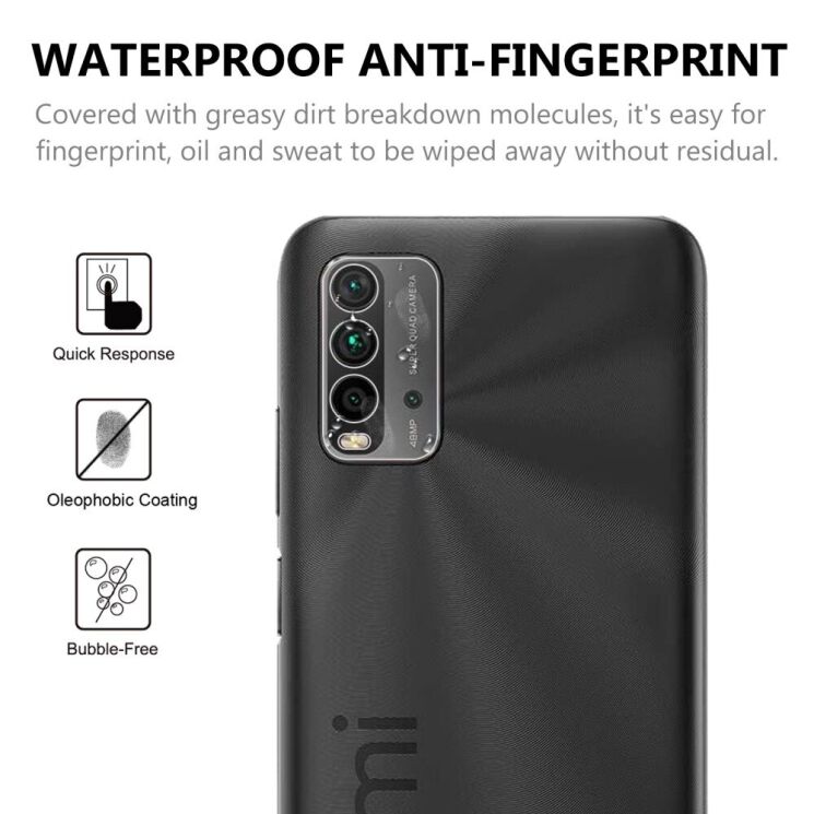 Захисне скло на задню камеру Deexe Camera Protector для Xiaomi Redmi 9T: фото 4 з 7