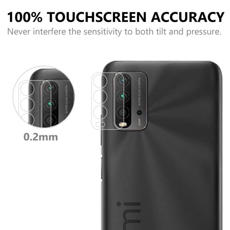 Захисне скло на задню камеру Deexe Camera Protector для Xiaomi Redmi 9T: фото 6 з 7