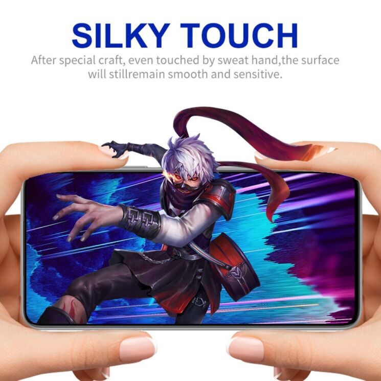 Защитное стекло RURIHAI Full Glue Screen Protect для Xiaomi Poco F7 Ultra - Black: фото 5 из 7