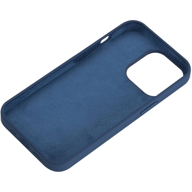 Защитный чехол 2Е Liquid Silicone для iPhone 14 Pro - Light Blue: фото 2 из 3