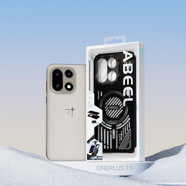 Защитный чехол ABEEL Game Republic для OnePlus 15 - Light Green: фото 8 из 8