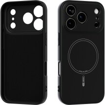 Захисний чохол ABEEL Lyra Skin with MagSafe для iPhone 18 Pro - Black: фото 1 з 7
