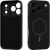 Захисний чохол ABEEL Lyra Skin with MagSafe для iPhone 18 Pro - Black: фото 1 з 7
