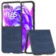 Защитный чехол ABEEL Texture Case для Motorola Razr 50 Ultra - Blue (358803L)