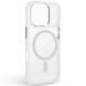 Захисний чохол ArmorStandart Unit-C MagCase для iPhone 17 Pro - Matte Clear Silver (389162MS). Фото 2 з 6