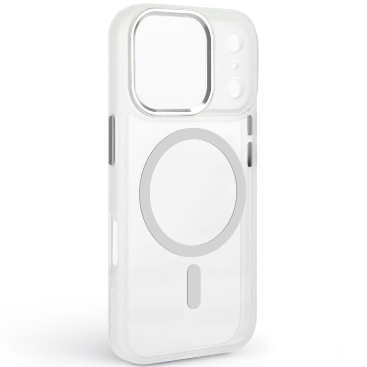 Захисний чохол ArmorStandart Unit-C MagCase для iPhone 17 Pro - Matte Clear Silver: фото 2 з 6