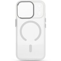 Захисний чохол ArmorStandart Unit-C MagCase для iPhone 17 Pro - Matte Clear Silver: фото 1 з 6