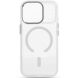 Захисний чохол ArmorStandart Unit-C MagCase для iPhone 17 Pro - Matte Clear Silver (389162MS). Фото 1 з 6