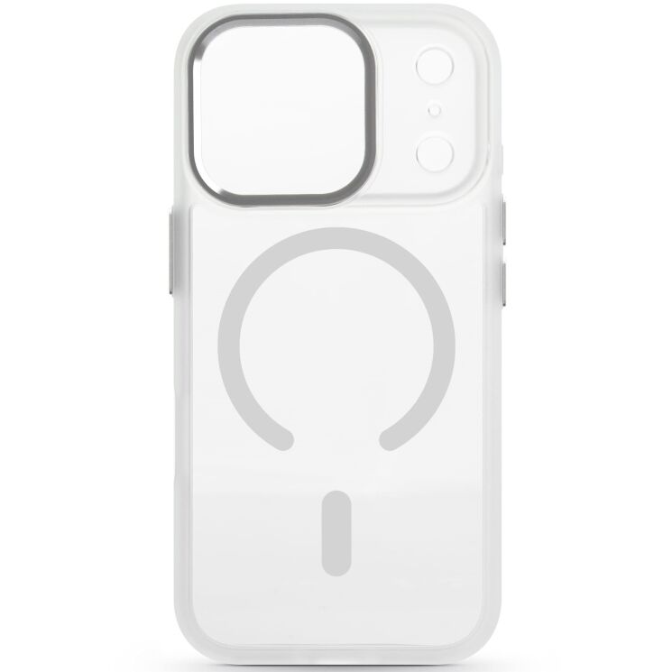 Захисний чохол ArmorStandart Unit-C MagCase для iPhone 17 Pro - Matte Clear Silver: фото 1 з 6