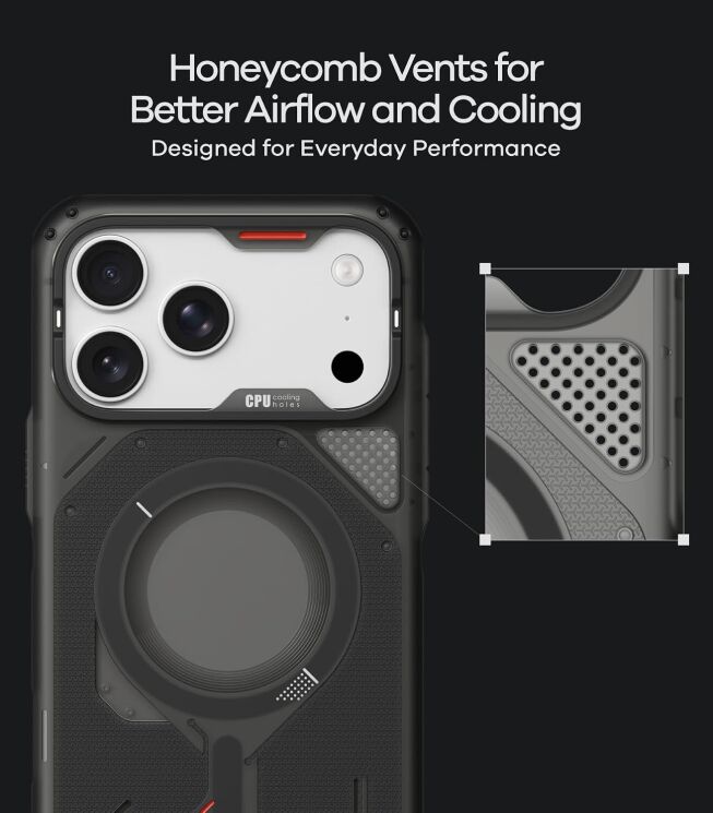 Защитный чехол AULUMU Rugged Outdoor Case для iPhone 18 Pro Max / 17 Pro Max - Black (423924B) Защитный чехол AULUMU Rugged Outdoor Case для iPhone 18 Pro Max / 17 Pro Max - Black: фото 13 из 13