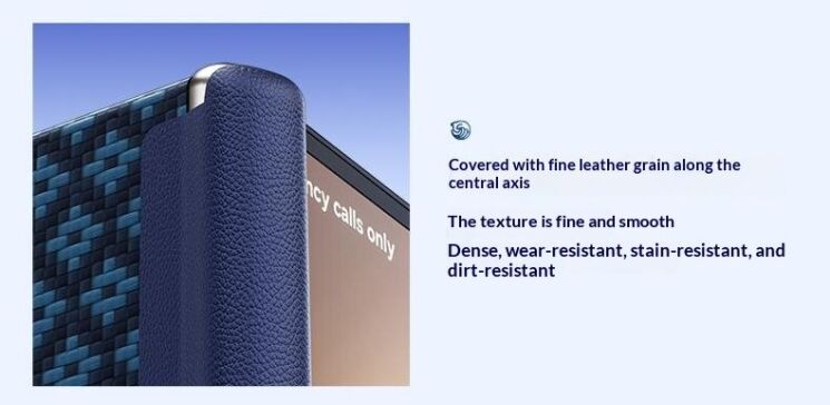 Защитный чехол BENKS ArmorGrid Air Magnetic для Samsung Galaxy Fold 8 Ultra - Dark Blue (435801DB) Защитный чехол BENKS ArmorGrid Air Magnetic для Samsung Galaxy Fold 8 Ultra - Dark Blue: фото 4 из 12