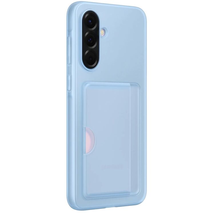 Защитный чехол Card Slot Case для Samsung Galaxy A56 (A566) EF-OA566TLEGWW - Blue: фото 2 из 5