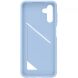 Захисний чохол Card Slot Cover для Samsung Galaxy A04s (A047) EF-OA047TLEGRU - Arctic Blue (307740L). Фото 3 з 5