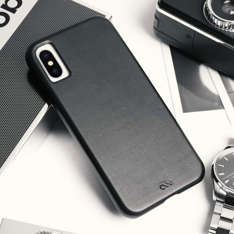 Захисний чохол Case-Mate Barely There Leather для Apple iPhone XS Max (CM037860) - Red: фото 9 з 12