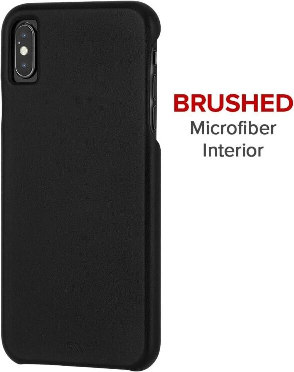 Захисний чохол Case-Mate Barely There Leather для Apple iPhone XS Max (CM037860) - Red: фото 7 з 12