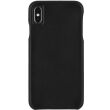 Защитный чехол Case-Mate Barely There Leather для Apple iPhone XS Max (CM037858) - Black (208883B)